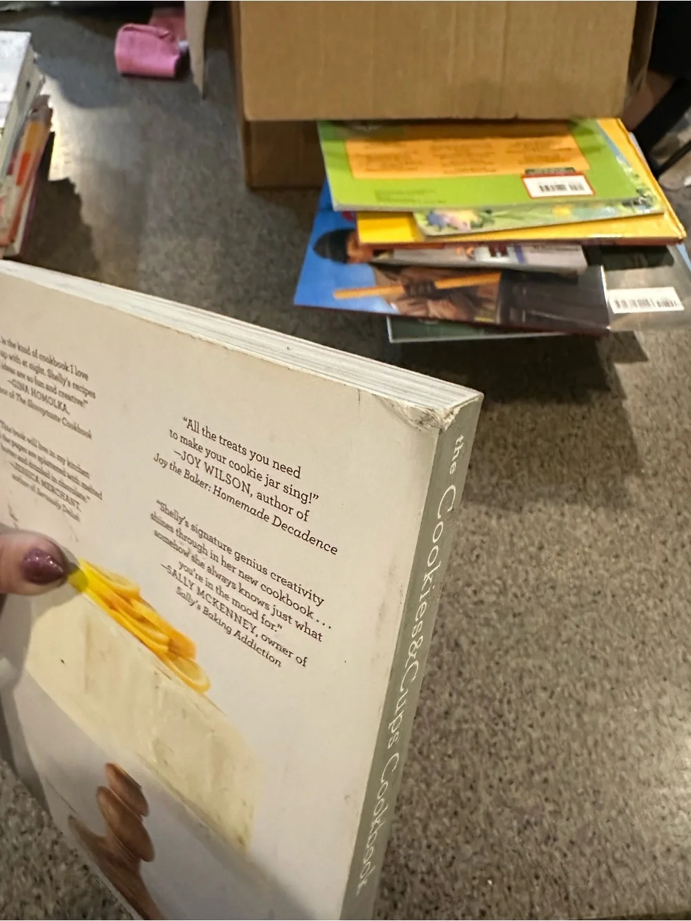 The Cookies & Cups Cookbook by - Brown Cover